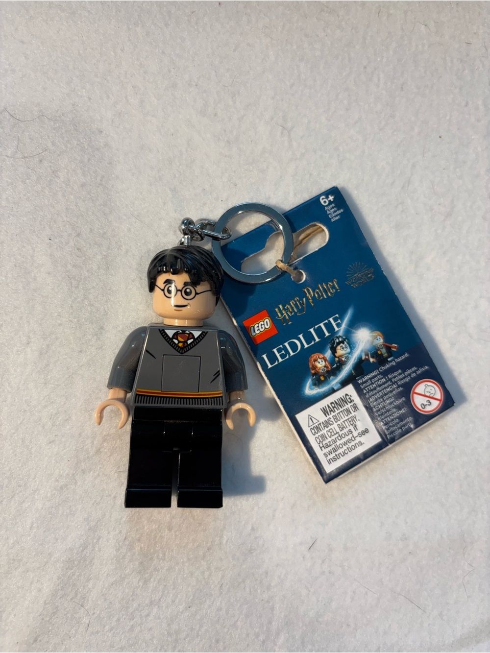 Lego Harry Potter Minifigure Keychain Flashlight - NWT